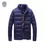 doudoune versace collection homme classic blue